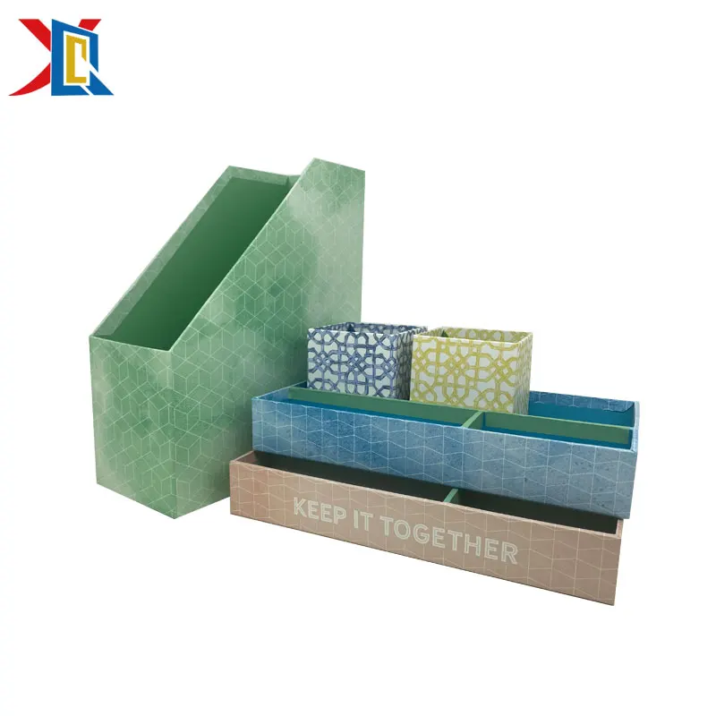 Paper Foldable Magazine Holder Custom Desktop Magazine Organizer Holders