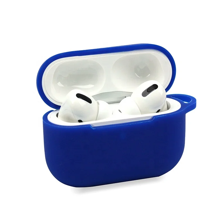 Цветной силиконовый чехол с защитой от падения для Apple Airpods Pro