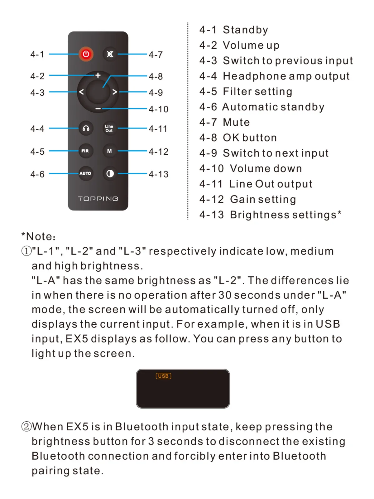 TOPPING EX5 MQA Support Dual ES9038Q2M DAC BT 5.0 LDAC DSD512 PCM 768kHz  Hi-Res Audio HIFI Decoder Headphone Amplifier| Alibaba.com