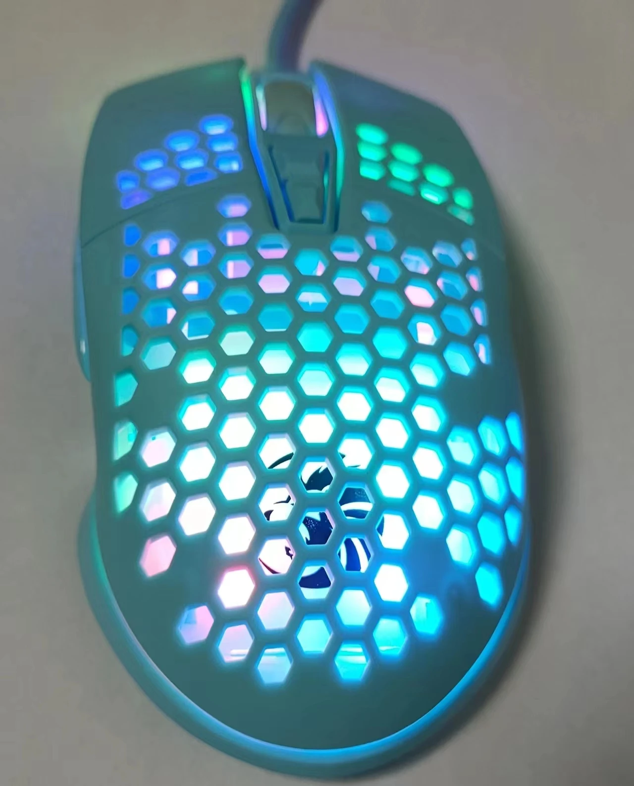 V9 Wired Mouse Mechanical Motion Sensitive Rgb Gaming Mouse For