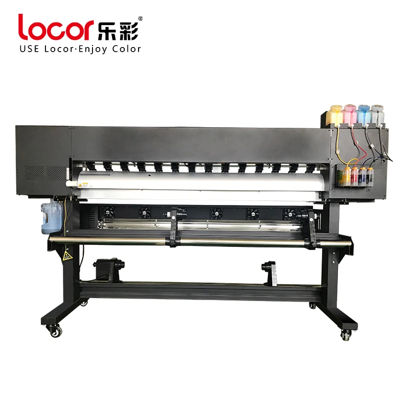 Обновленная виниловая эко-растворимая наклейка Locor xp600 для печати на открытом воздухе, 1,9 м