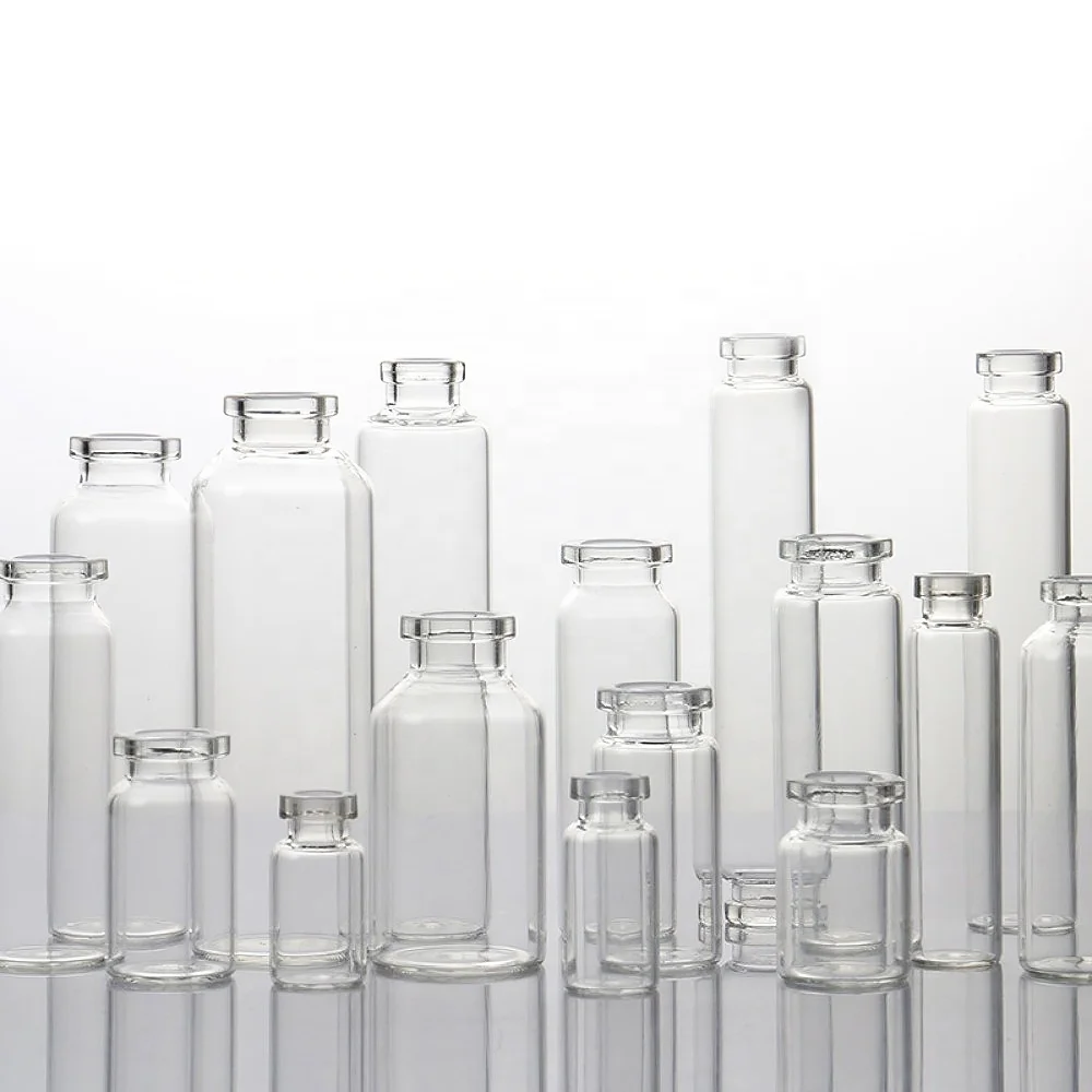 HPLC Chromatography Instrument Gorosilicate Glass Headspace  Autosampler Sample Vials for Laboratory