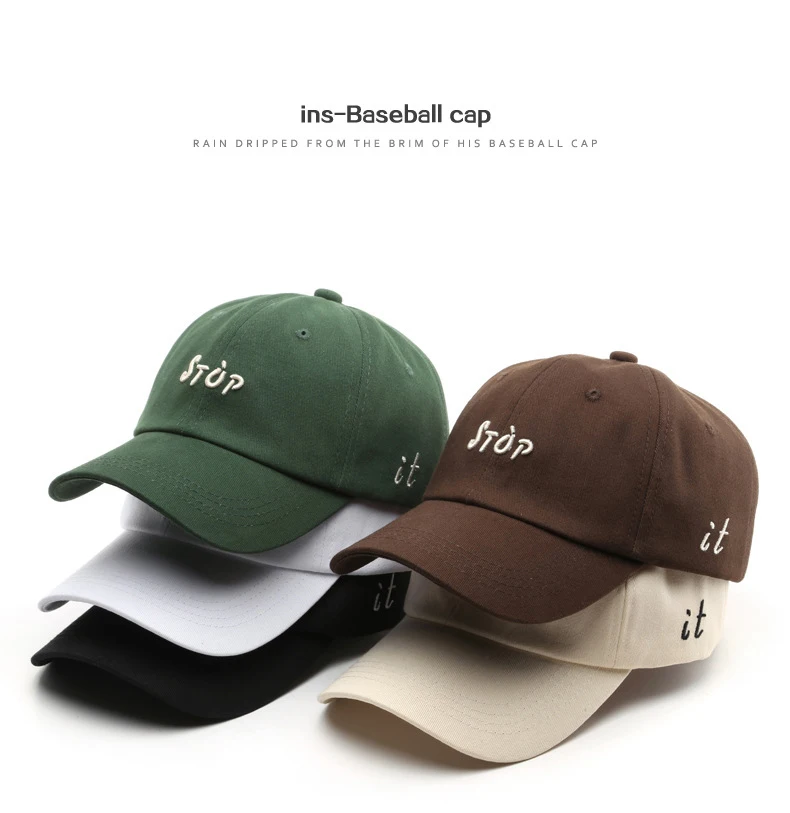 Wholesale Custom Baseball Hats 3D Embroidery Logo Sports Men Flat Brim Caps Baseball Cap