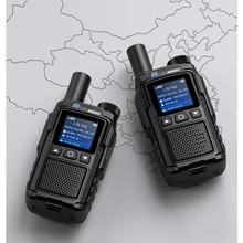 Network POC 2 Way Radio Ptt Intercom 5000km Long Range LTE 4G Walkie-Talkie Global Range Radio With Sim Card