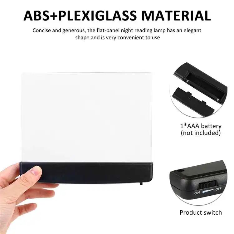 New LED tablet night vision reading light eye protection student night reading light