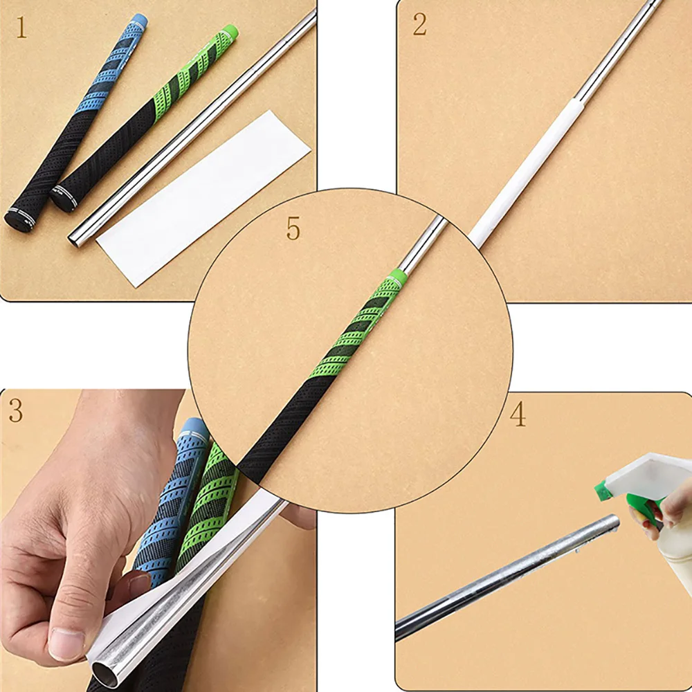 2*5.2inch Double Sided Golf Grip Tape For Golf Clubs Grip Installation