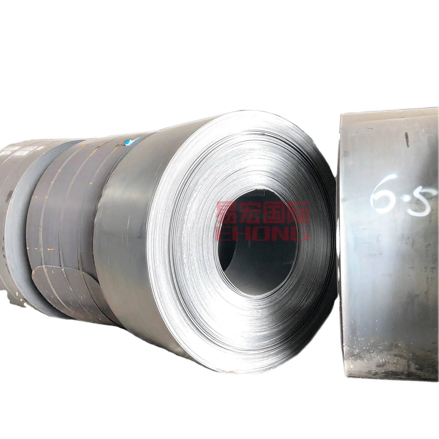 DX51D 0.4mm 1mm st37 g60 28 32 gague zink gi coated strip hot dip rolled prime galvanized steel coils for roofing sheet