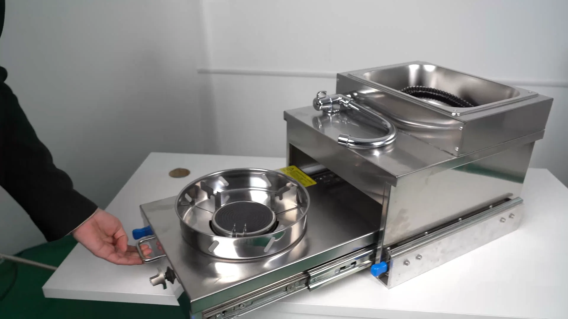 Hot Sell Rv Gas Stove Pull Out Kitchen Cooker Trailer Caravan Cooker