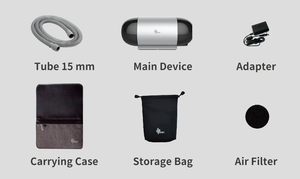 BMC New Arrivals Travel CPAP M1 Mini CPAP Machine Homeuse Medical Equipment for Sleep Snoring and Apnea