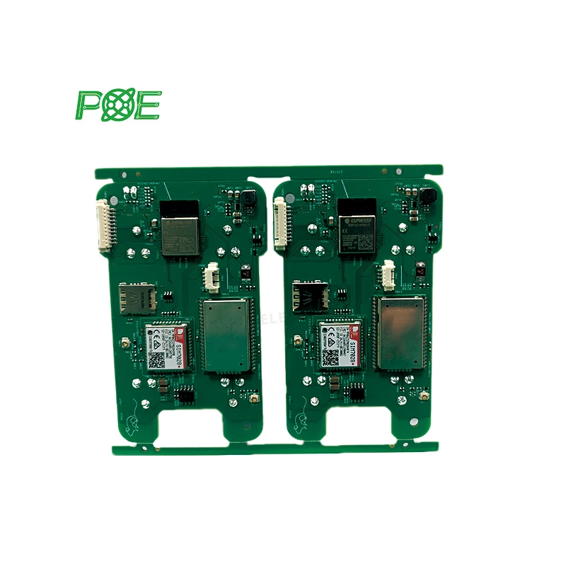 Custom FR4 4 Layers PCB Circuit board for LTE-M NB-IoT GPS GLONASS GALILEO BeiDou Tracker PCBA WIFI Positioning PCBA
