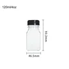120ml Juice Bottles with Caps