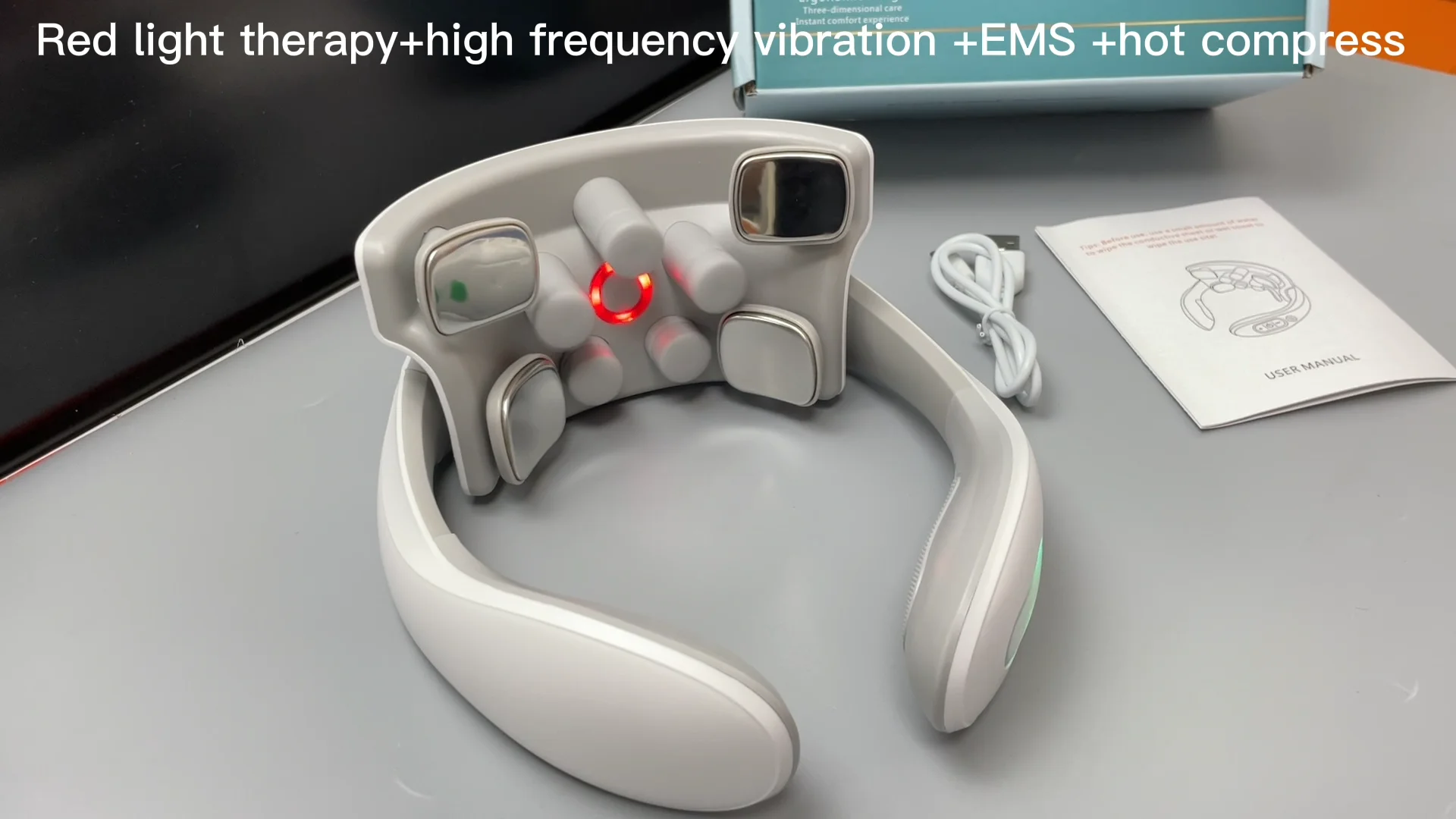 Trending Products 2023 New Arrivals Neck Massager Electric Ems Charme