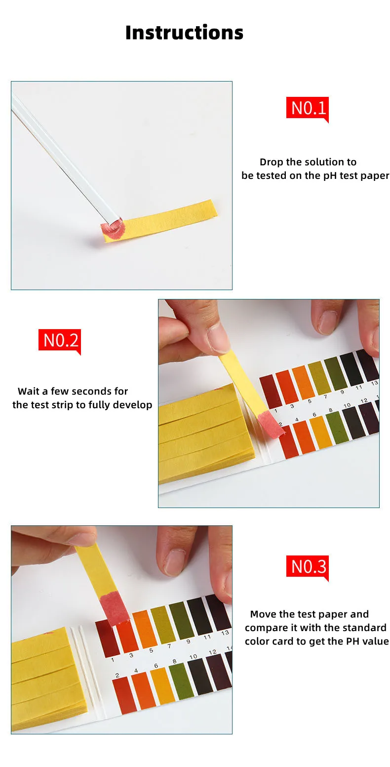 Factory Price Portable 1 To 14 Ph Strips Ph Paper For Ph Testing Buy