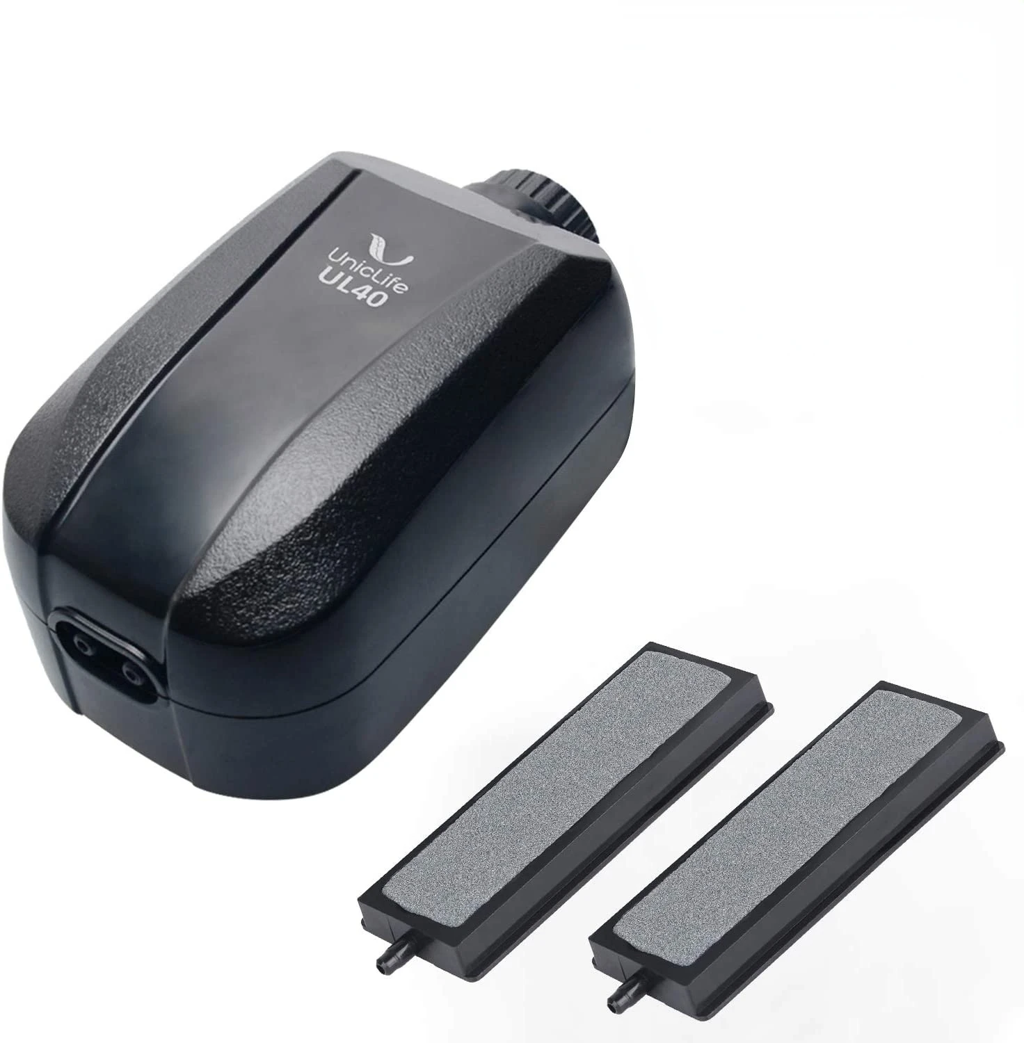 Uniclife Aquarium Air Pump Dual Outlet for 100 Gallon Tanks