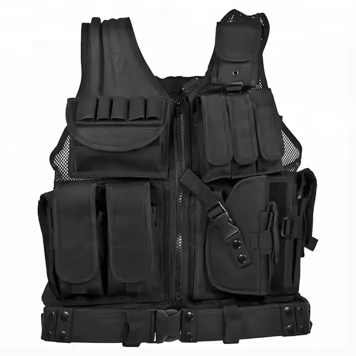Προστατευτικό ελαφρύ αναπνευστικό μαχητικό αλεξίσφαιρο γιλέκο για τακτική εκπαίδευση και υπαίθριες δραστηριότητες 4