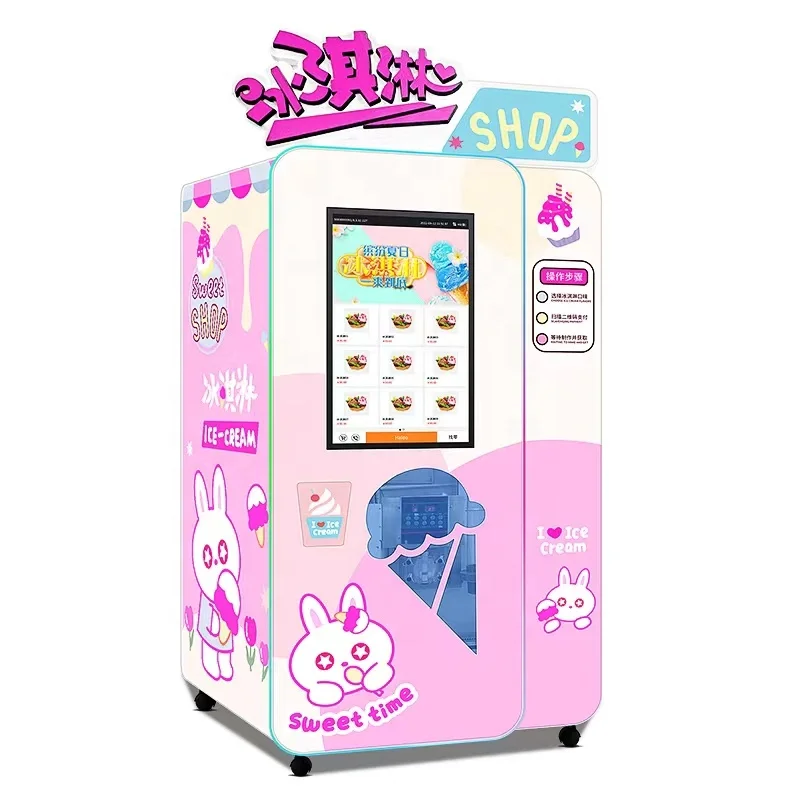 Mobile Charger Vending Machine Combo Visa Coffee and Tea Belt Vending Machine
