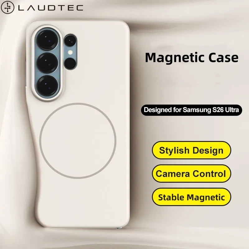 TPU+PC Phone Case With Shockproof Anti-Scratch Frosted Phone Bumper Wireless Charging Phone Case For Samsung S26 Ultra