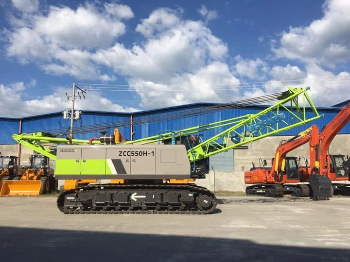 Zoomlion 55 Ton Crawler Crane ZCC550H for Sale - High Efficiency