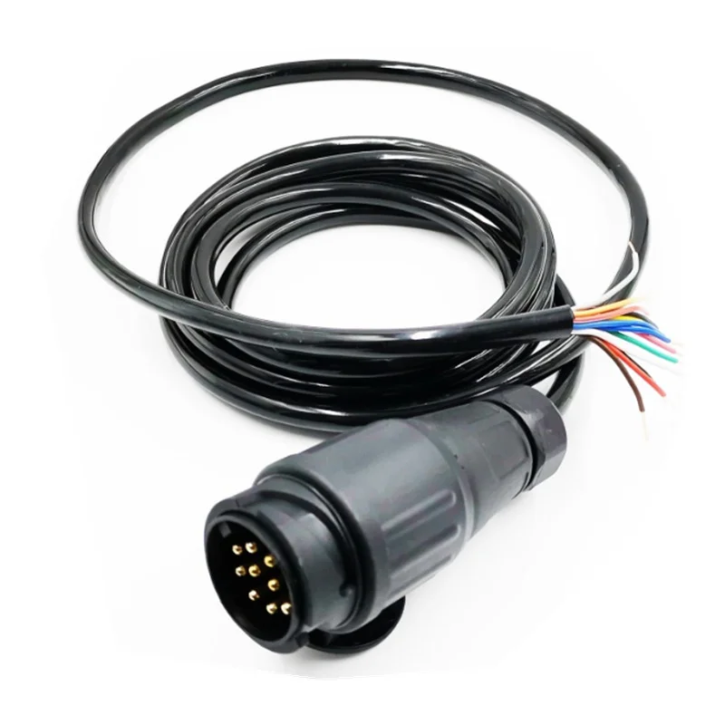 13 Core 13 Pin PVC RV Harness Trailer Cable Power Cord for Automobile & Home Appliance Electronic Trailer Retrofit