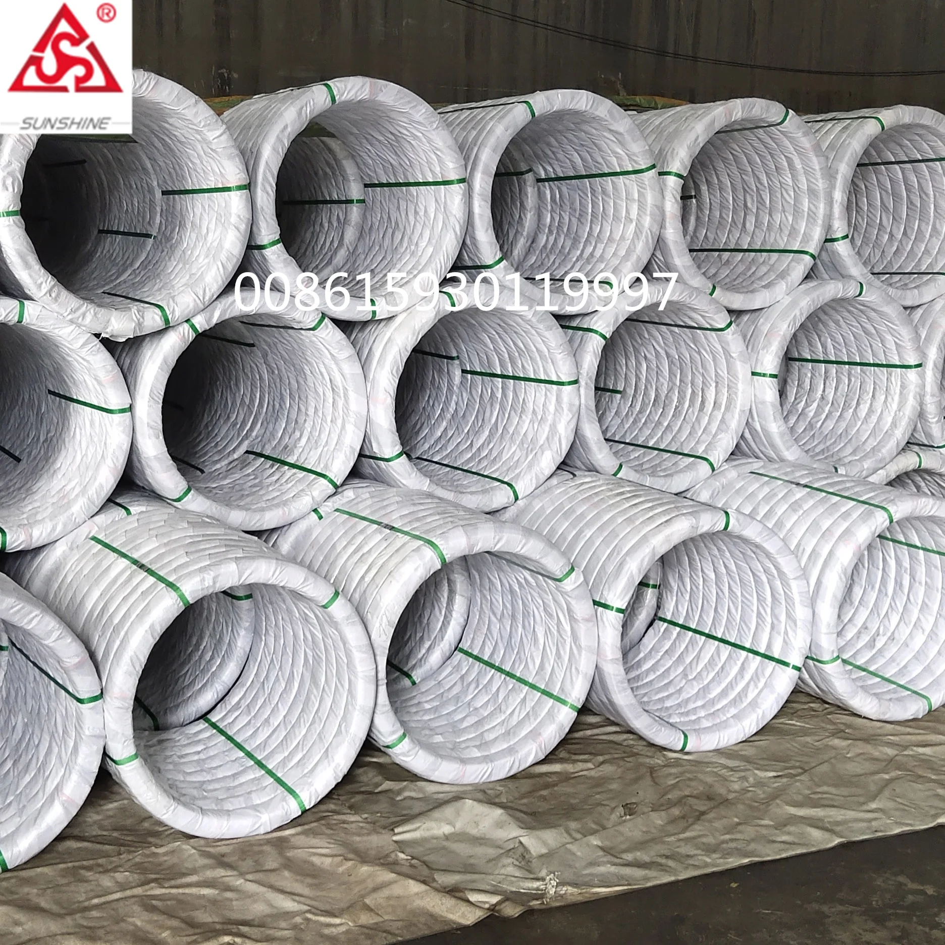 17/15 16/14 700kgf 750mpa Hot Dipped Galvanized Oval wire/ oval steel wire/flat wire