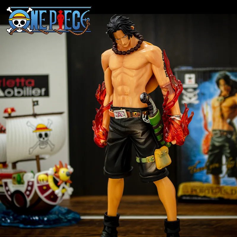 Figura De Acción De One Piece,Modelo Ace De 26cm,Cosplay,Colección De  Personajes De Dibujos Animados,Regalo - Buy Anime Figura,Una Pieza Figura  De Acción,Ace Figura Product on 