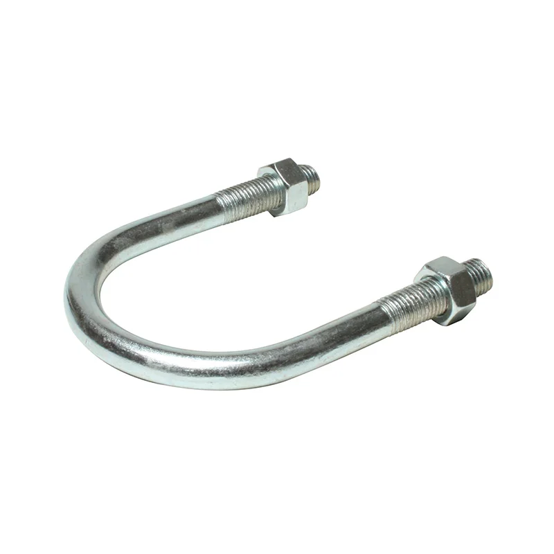 High Quality Stainless Steel 304 Connection Assembly Decorative Chrome Plating U Bolt Pipe Clamp Bracket