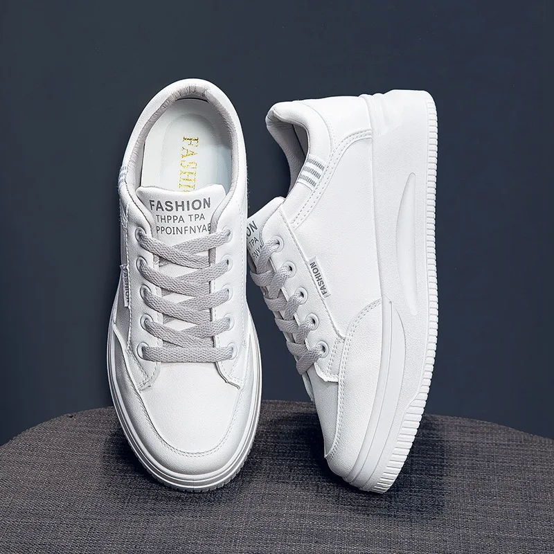 Little White Shoes Women's 2023 New Spring And Autumn Breathable Board ...