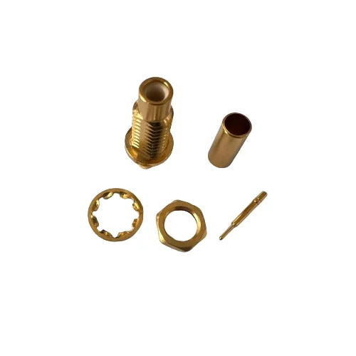 Custom Design Low Price SMC-C-J1.5 RF Connector Male Plug SMC Connector Crimp RG174 RG316 Cables