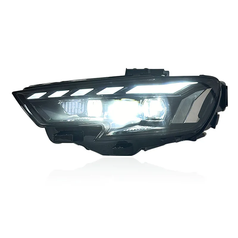 SJC Auto Car Lighting Systems LED Headlights for Audi A3 2017-2020 Head Lights Hot Selling Front Lights Plug and Play