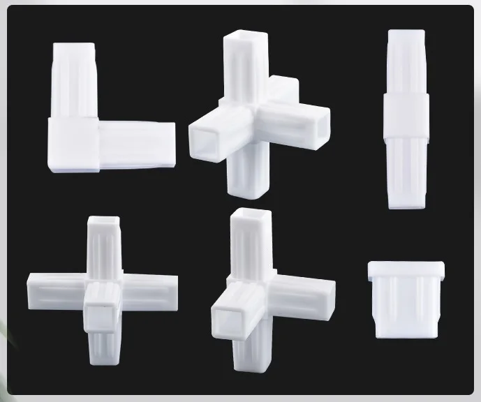 15 Pack Square Plastic Plugs,1" Inch Insert End Caps For Square Tubing Post,Black Chair Leg Caps For Metal Tubing, Fence, Glide Insert For Pipe Post