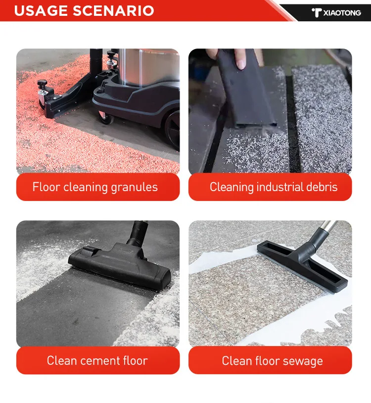 High Quality Car Wash Vacuum Cleaner Commercial 70l Wet Dry Vacuum