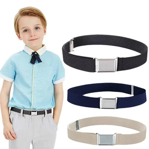 Adjustable Stretch Elastic Belt for Kids Casual Style Toddler Belts for Boys and Girls