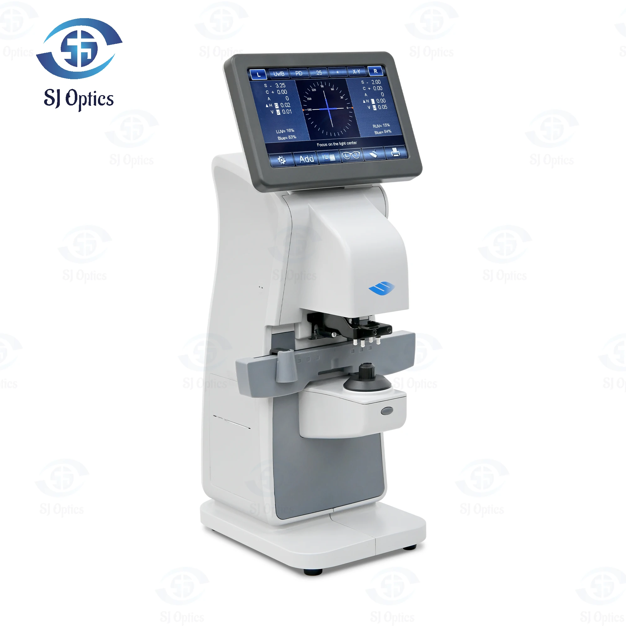 SJ Optics Huvitz Optical Auto Lensmeter With Backlight Focimeter Optical Machine LM-260