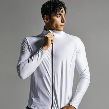Men's Outdoor Sports Fitness Cycling Suit High Elastic Quick-Drying Coat Tight for Quick-Drying & Comfortable Workout