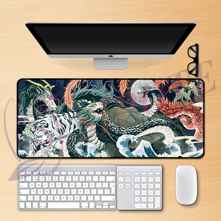 Custom Keyboard And Mouse Pads Xxxl Large Gaming Desk Pad Mat Natural