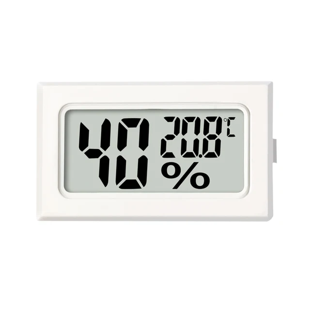 Best Selling Mini Digital LCD Display Thermometer Household Hygrometer Meter Tester for Fish Tank Indoor Refrigerator Freezer