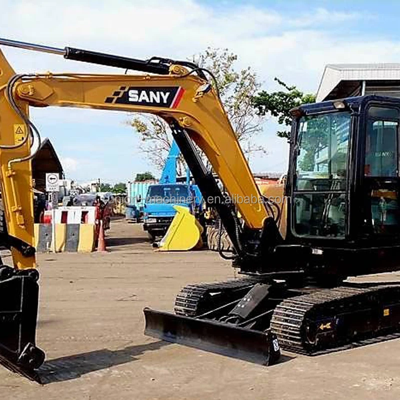 Used Sany 55c Mini Size Excavator Used Perfect Digger/crane/forklift ...