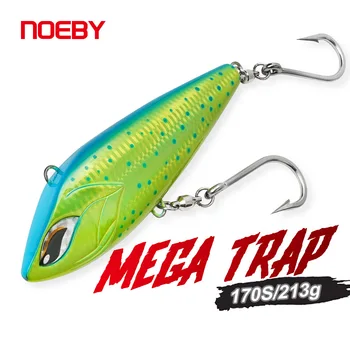 For Nobi Sea Fishing Trolling VIB Big G Heavy Luya Bait Boat Far Throwing Single Hook Fake Bait Submerged Golden Gun GT Bait – Trolling Lure – view 3