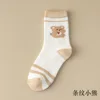 Striped little bear-milk tea