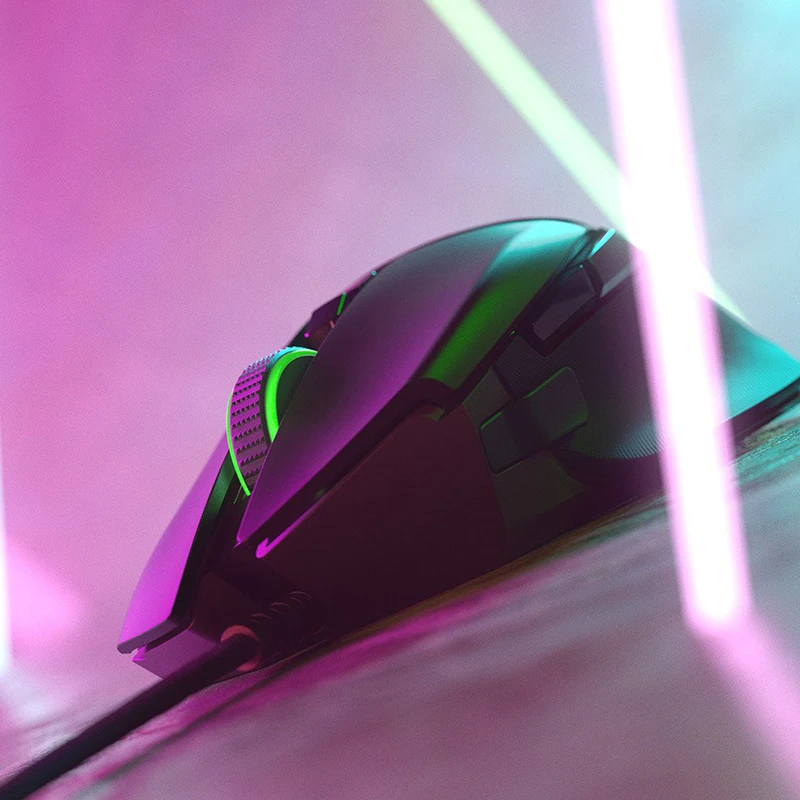 Razr Basilisk V2 右利き用有線ゲーミングマウス Razer Chroma RGB 11