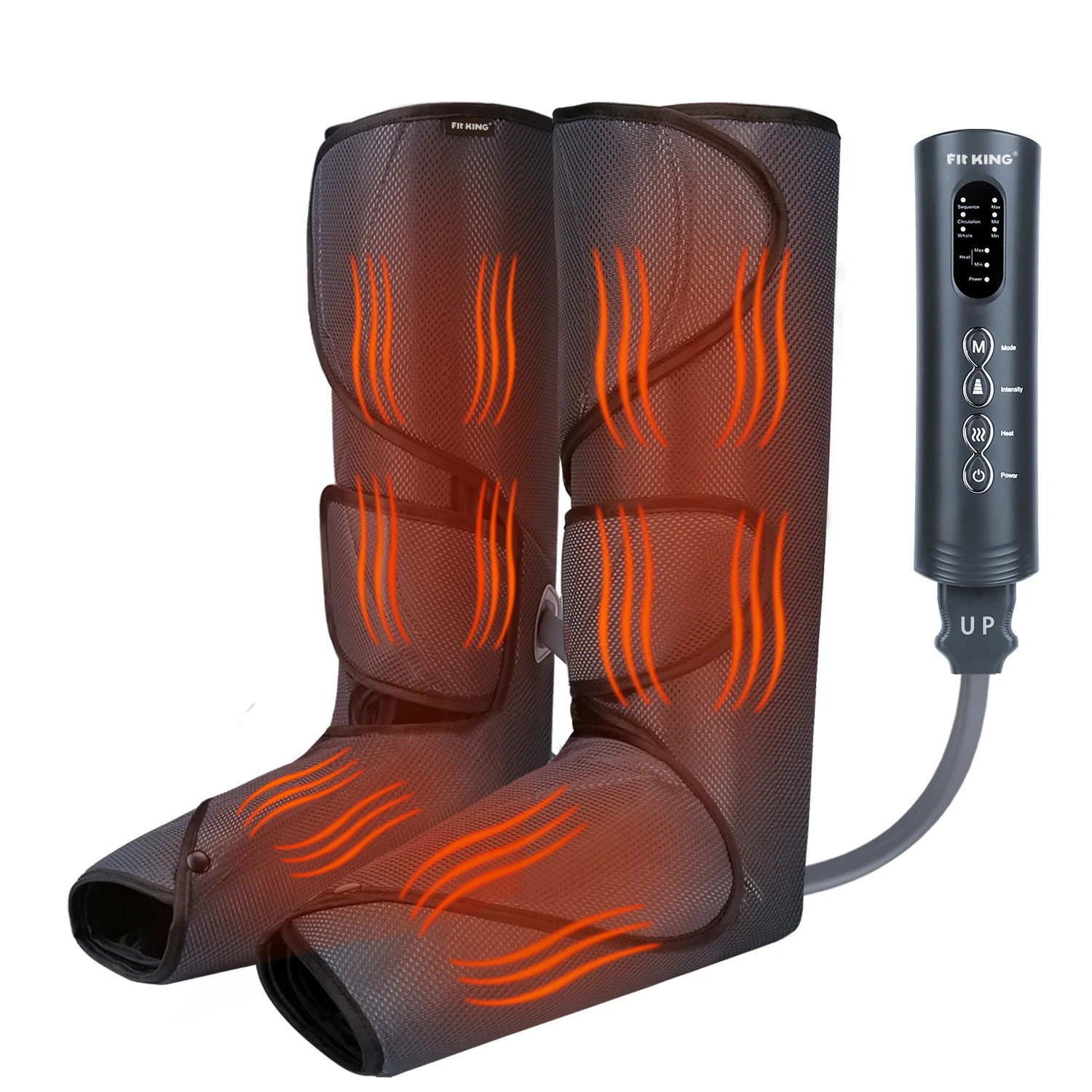 Oem Fit King Foot And Leg Massager With Heat Air Compression Leg Massager Circulation And 