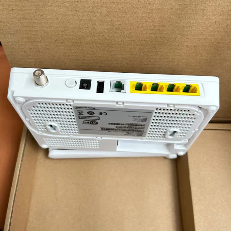 FTTH Gpon ONT Modem CATV HG8247H5 HG8247H Xpon ONU with 5dbi Antenna Gain and English Firmware Wifi Compatible