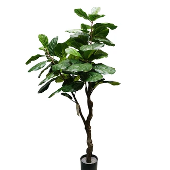 Factory direct sales can be trusted fake bonsai artificial Ficus plant for indoor decoration artificial plants bonsai