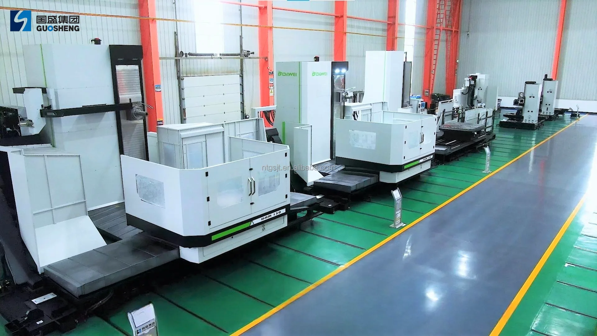 DBM130B 5 Axis CNC Heavy Loading Capacity Horizontal Oil Cylinder Boring Milling Machine