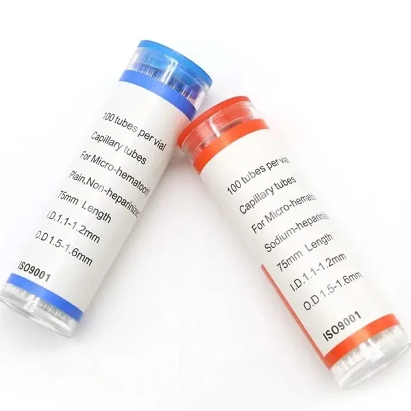 product medical micro non heparinized heparinized capillary plastic glass tubes with without heparin-94