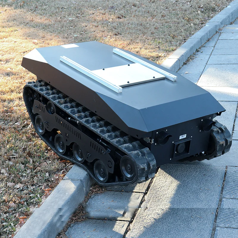Module Tracked Construction Large Robot Chassis with RTK Module - Tracked Vehicle UGV