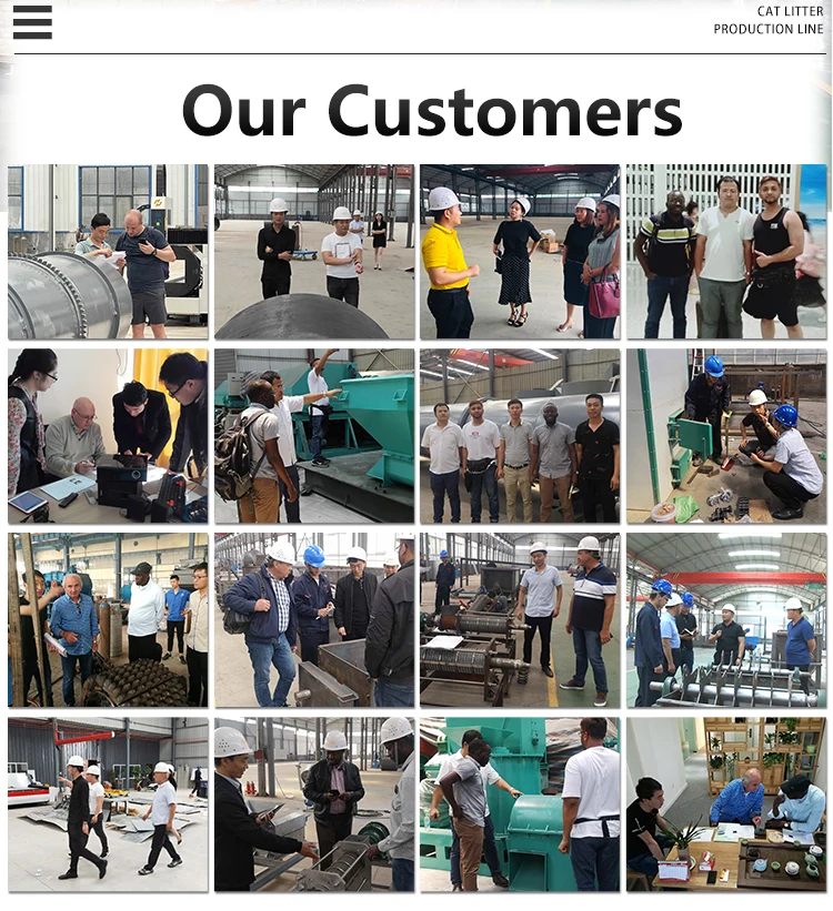 Ms 13t/h Cat Litter For Pets Bentonite Cat Litter Production Line