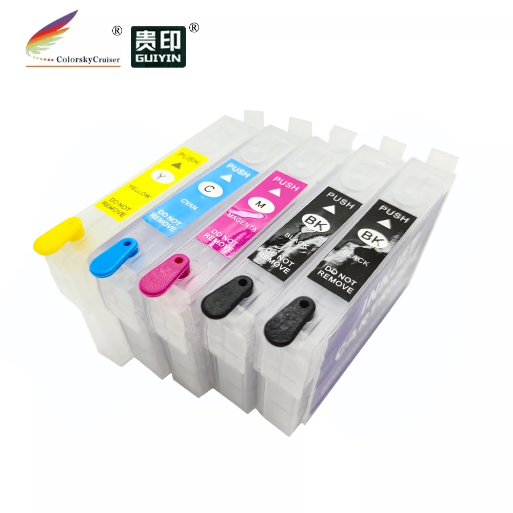 EPSON インク Refillable Ink Cartridges for Epson SX215-SX415 Printers