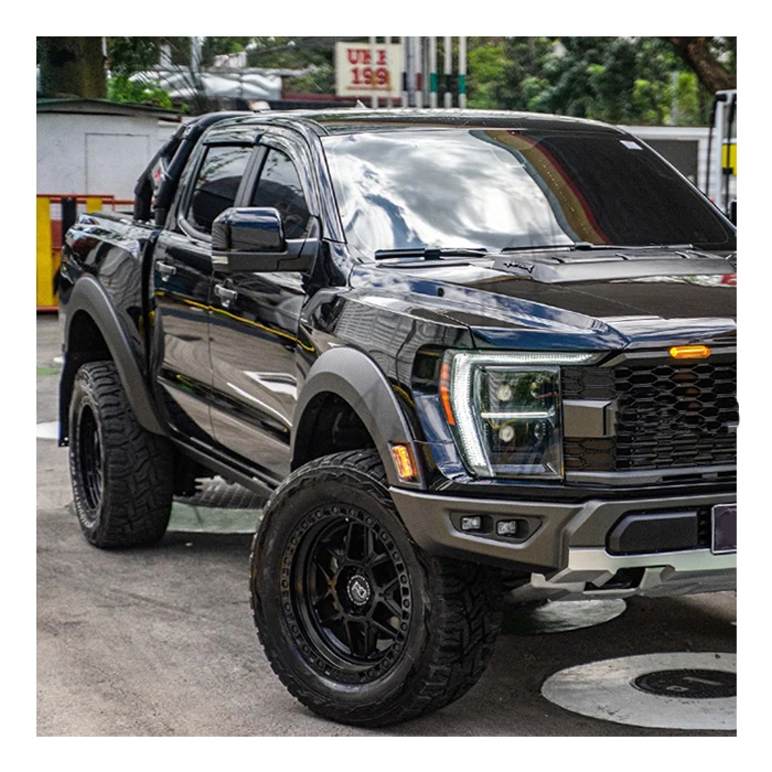 Auto Upgrade Bumper Kit Conversion Body Kit for Ranger T9 Upgrade to F150 Raptor