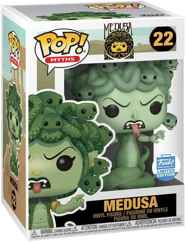 Pop Medusa 22# Vinyle Figurines PVC Collection Modèle Jouets Cadeaux pour enfants